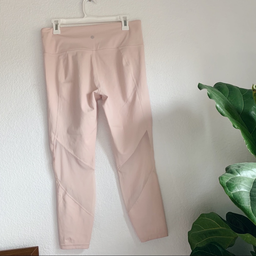 Athleta Light Pink Leggings size L